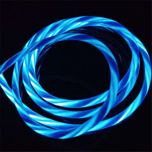 Glow Recharge 2.0™ iPhone, Android, & Type-C Charging Cable 6Ft