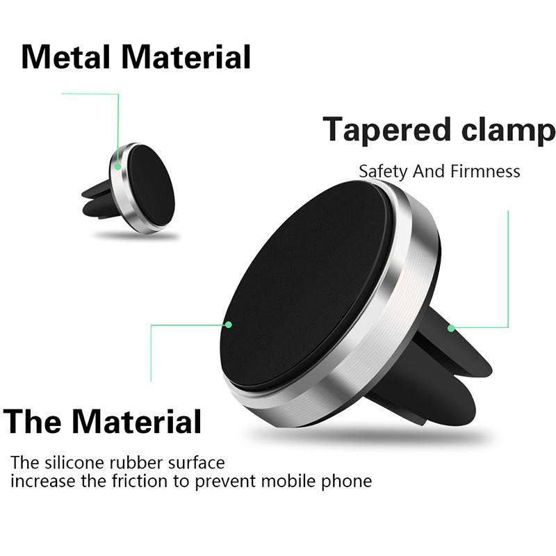 Car Smartphone Magnetic Air Vent Holder by Glow Recharge™