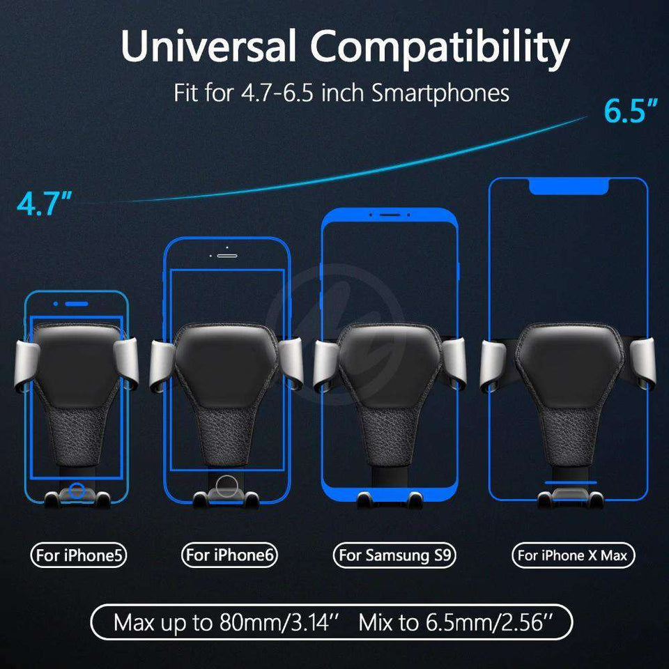Car Air Vent Phone Mount by Glow Recharge™
