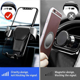 Car Air Vent Phone Mount by Glow Recharge™